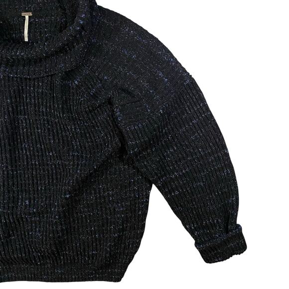 Free People Heavy Knit Leo Tunic Sweater - M - Picture 3 of 5